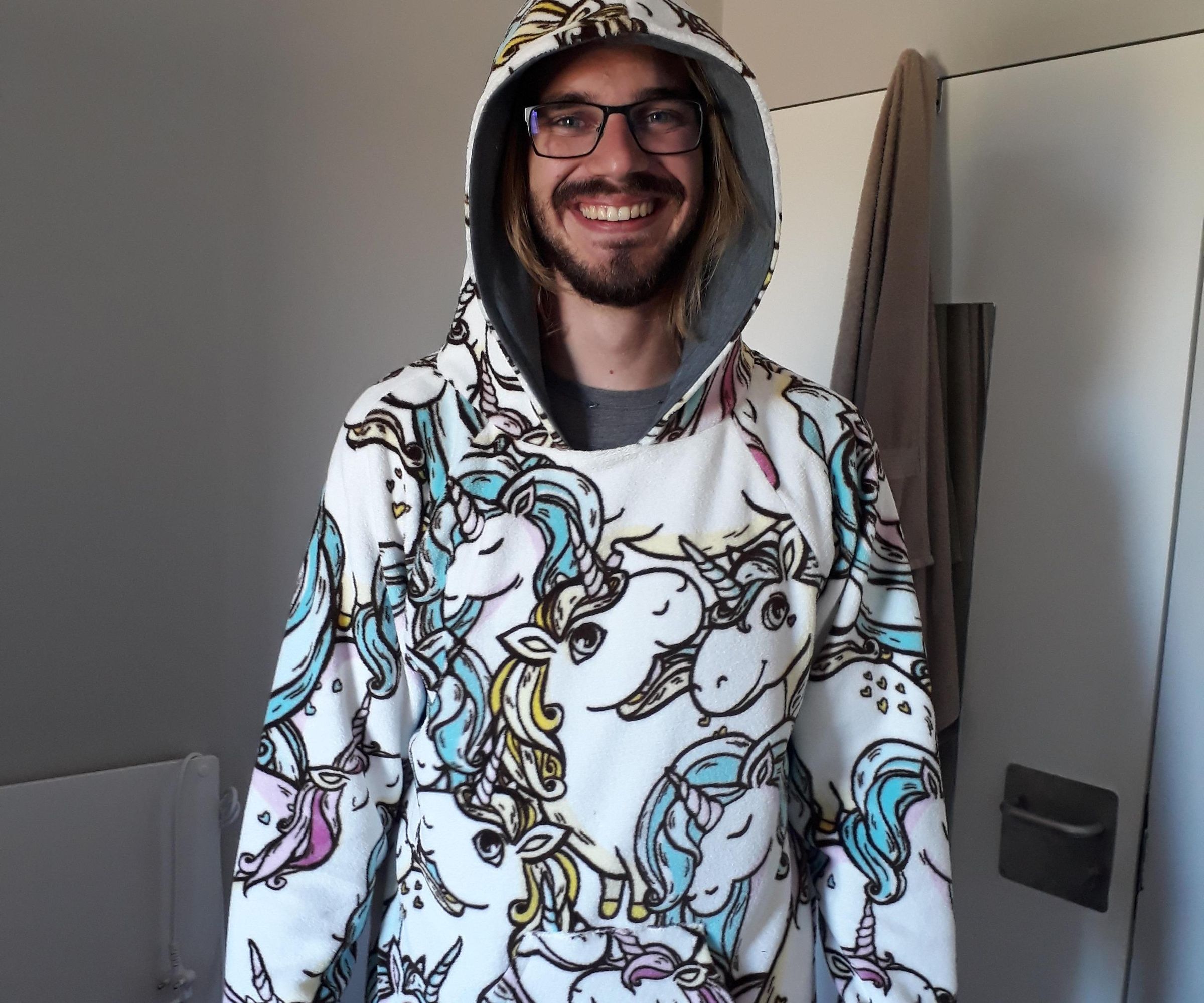 Fluffy Unicorn Hoodie