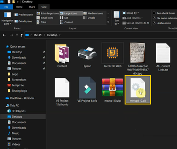 Installing MSVCP110.DLL Package (if Both Step 1 and Step 2 Didn't Work)
