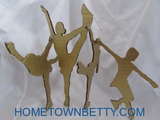 TUTORIAL: Women’s Olympics Ice Skating Silhouette Sculpture
