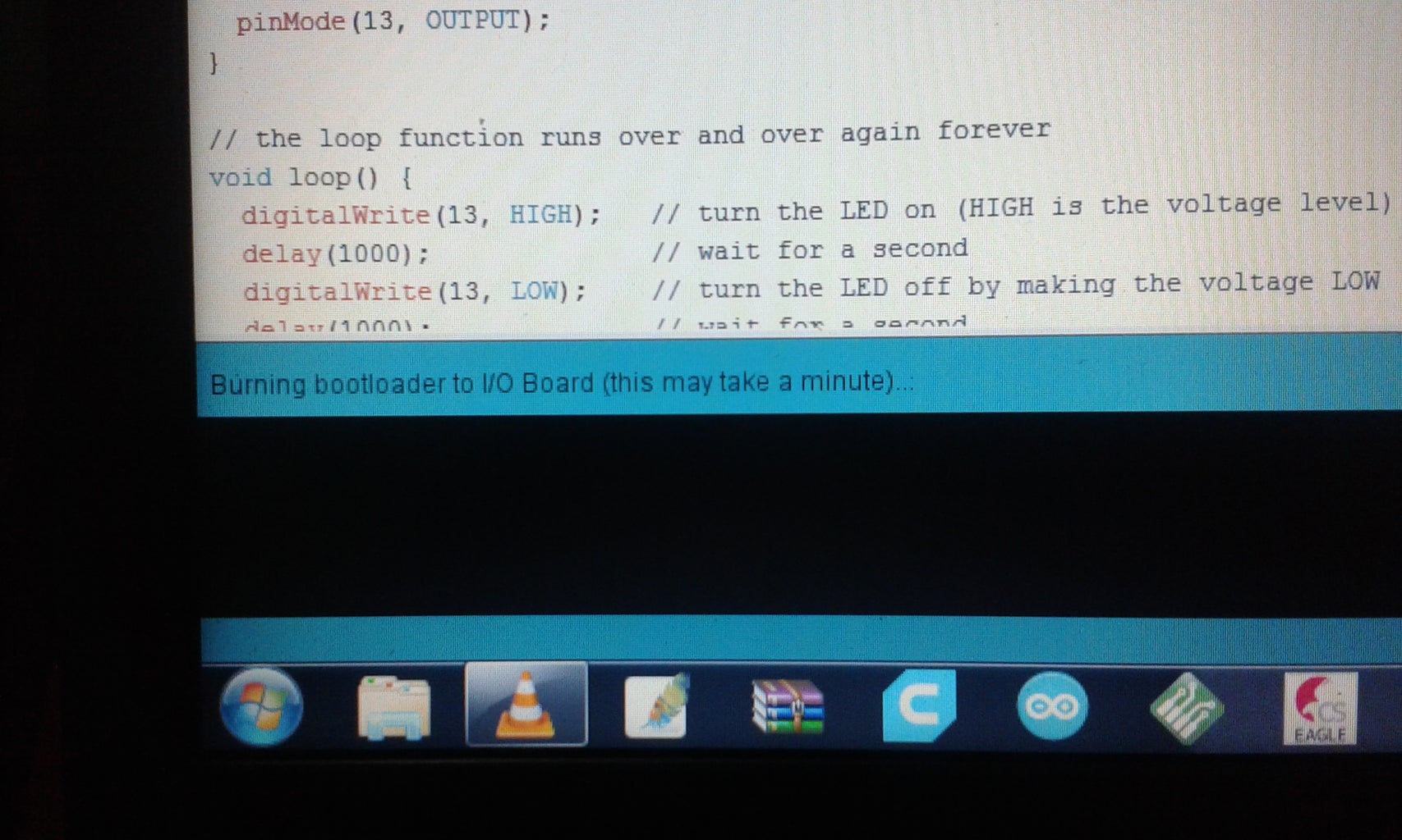 Bootloading the Microcontroller