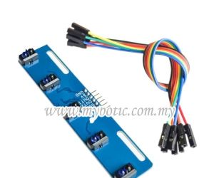 5 Sensori IR TCRT5000 Per Robot - Modulo Rilevamento Ostacoli E Linee Per Arduino