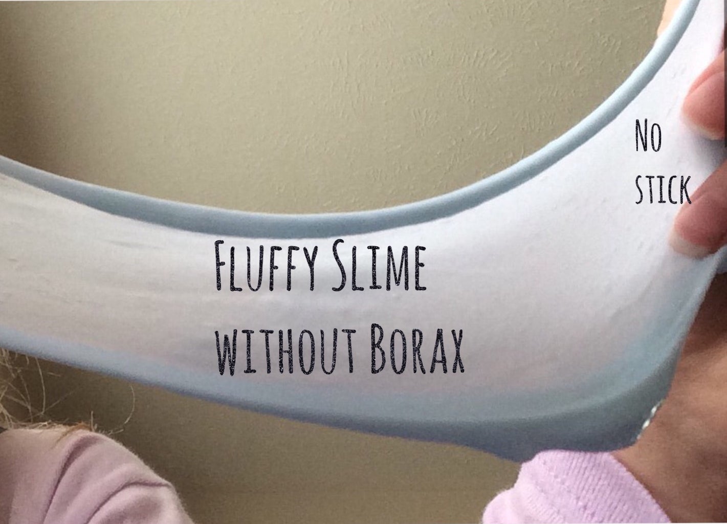 Fluffy Slime Without Borax 4 Steps Instructables Fluffy Slime Without Borax 4 Steps Instructables