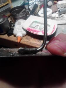 Welding the Stand