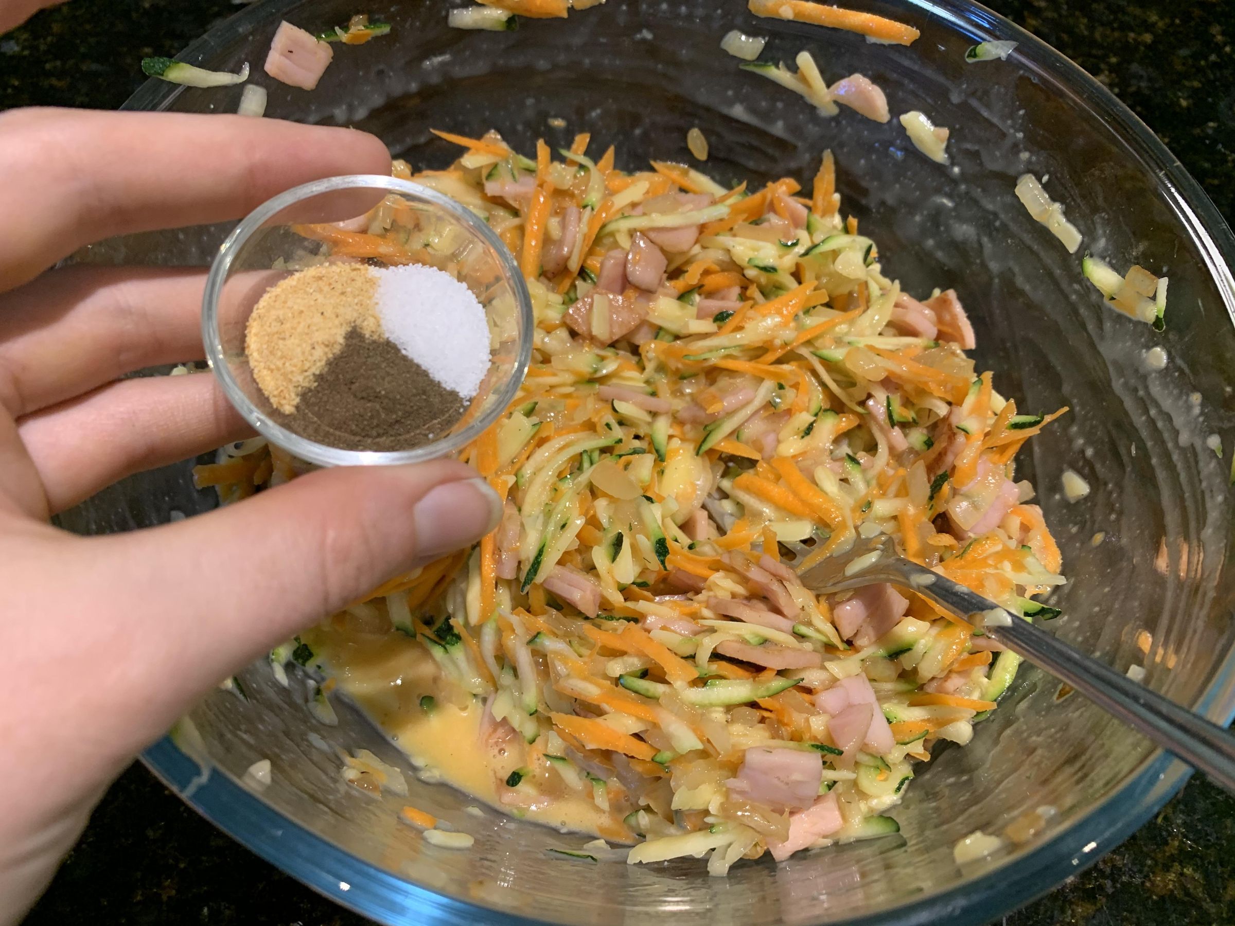 Baked Bacon & Zucchini Slice (Hidden Veggies Yay!) 6 Steps (with