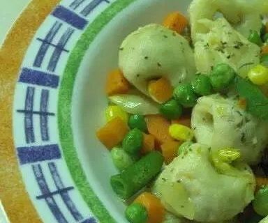 Stir-fry Homemade Beef Tortellini