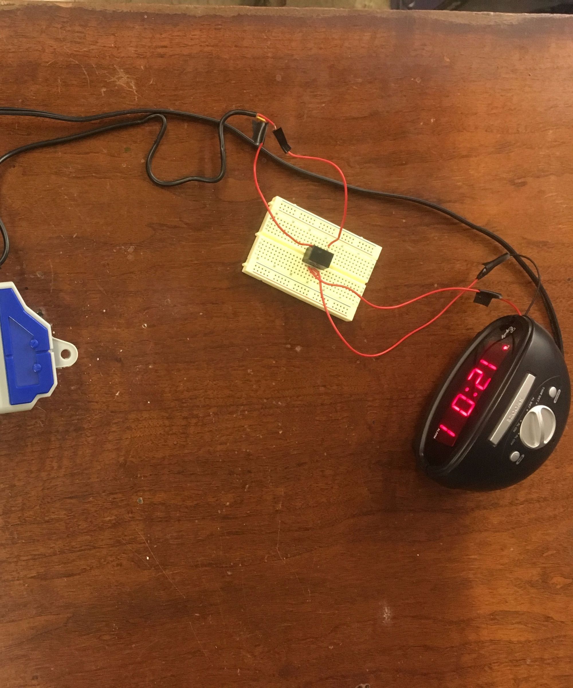 Easy Water Gun Alarm Clock