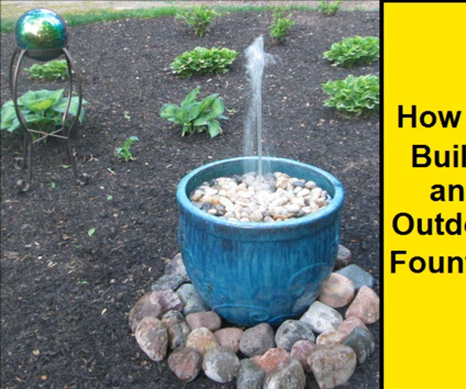 How to Make an Outdoor Fountain