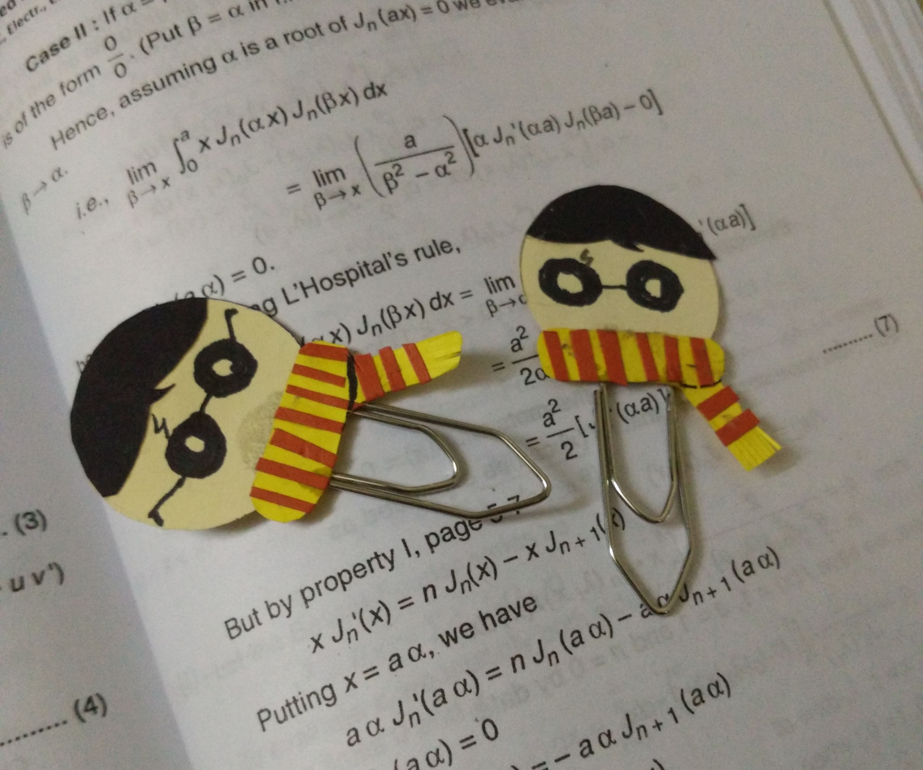 Harry Potter DIY Bookmark