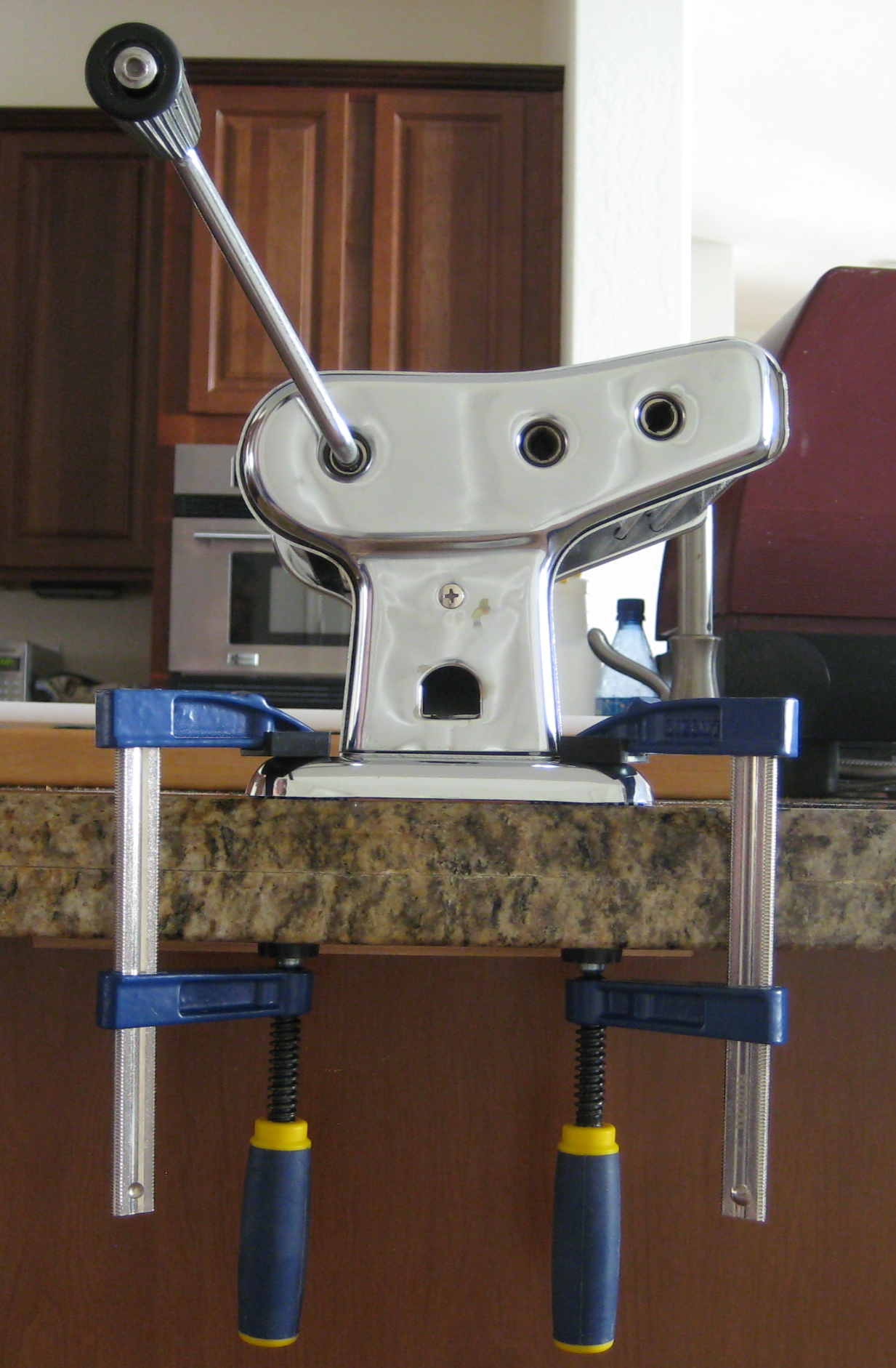 Pasta Machine Replacement Clamp Use Mini Bar Clamps Instead