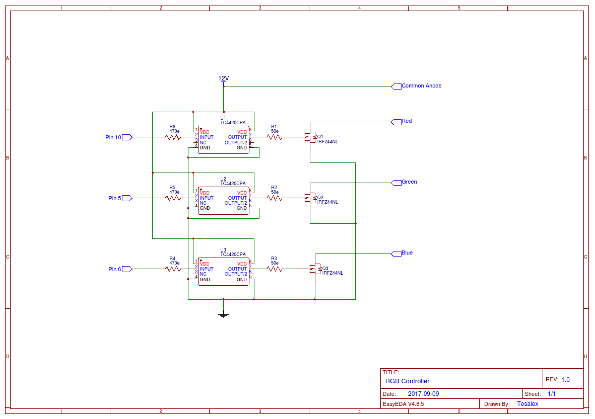 Make a RGB LED Strip Controller. : 7 Steps (with Pictures) - Instructables