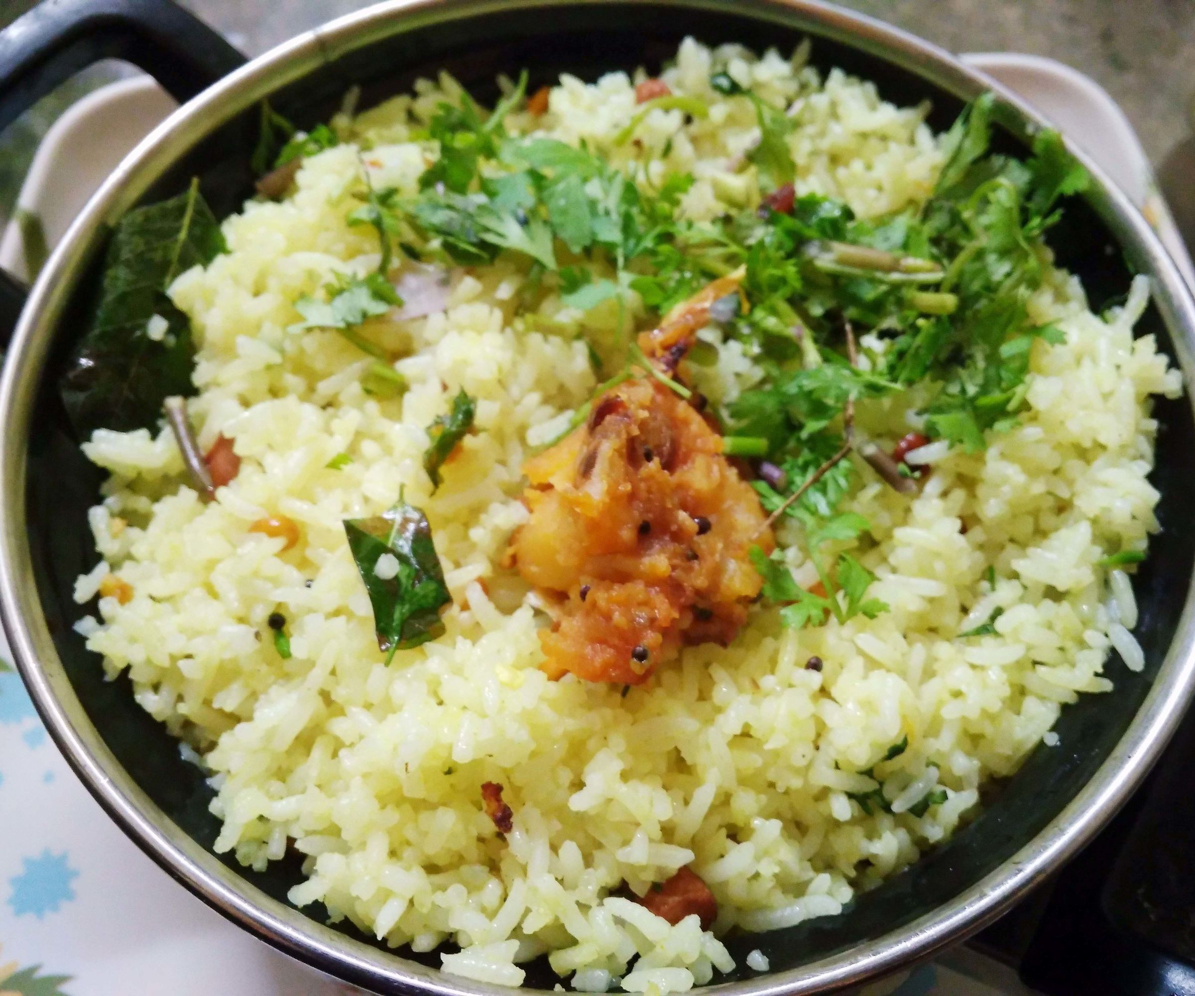 Puli Saadham (Tamarind Rice)