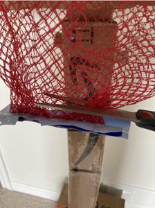 Backboard and Hoop: