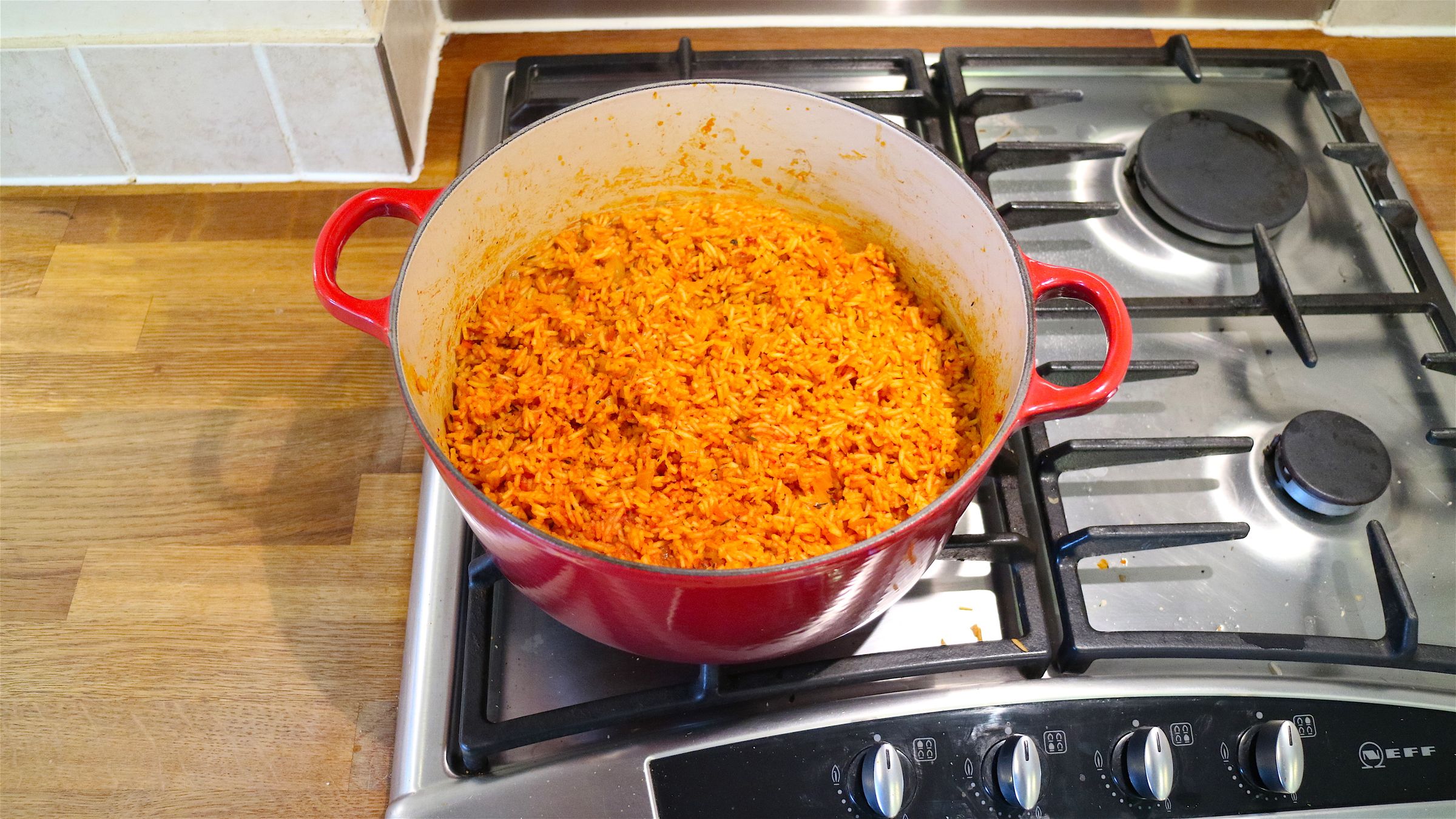 SLOW COOKED JOLLOF RICE AND CHICKEN 7 Steps Instructables