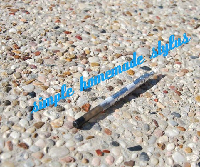 Simple Homemade Capacitive Touch Stylus