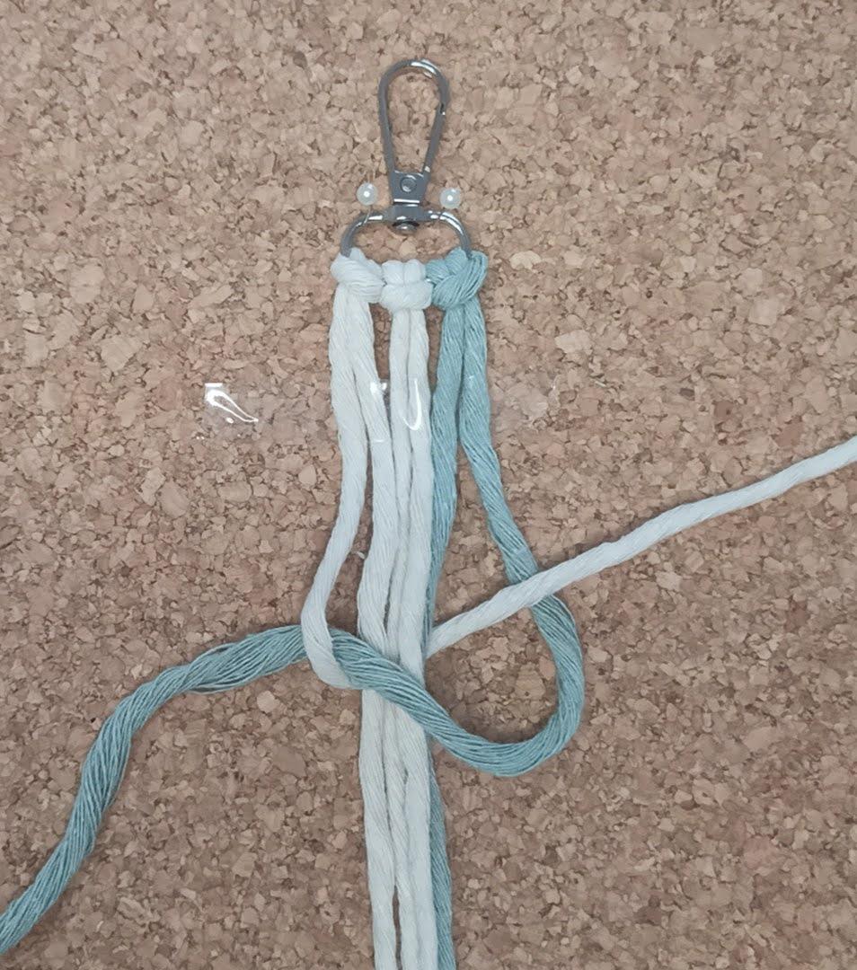 How to Make a Macrame Wristlet Keychain? Step by Step Tutorial for