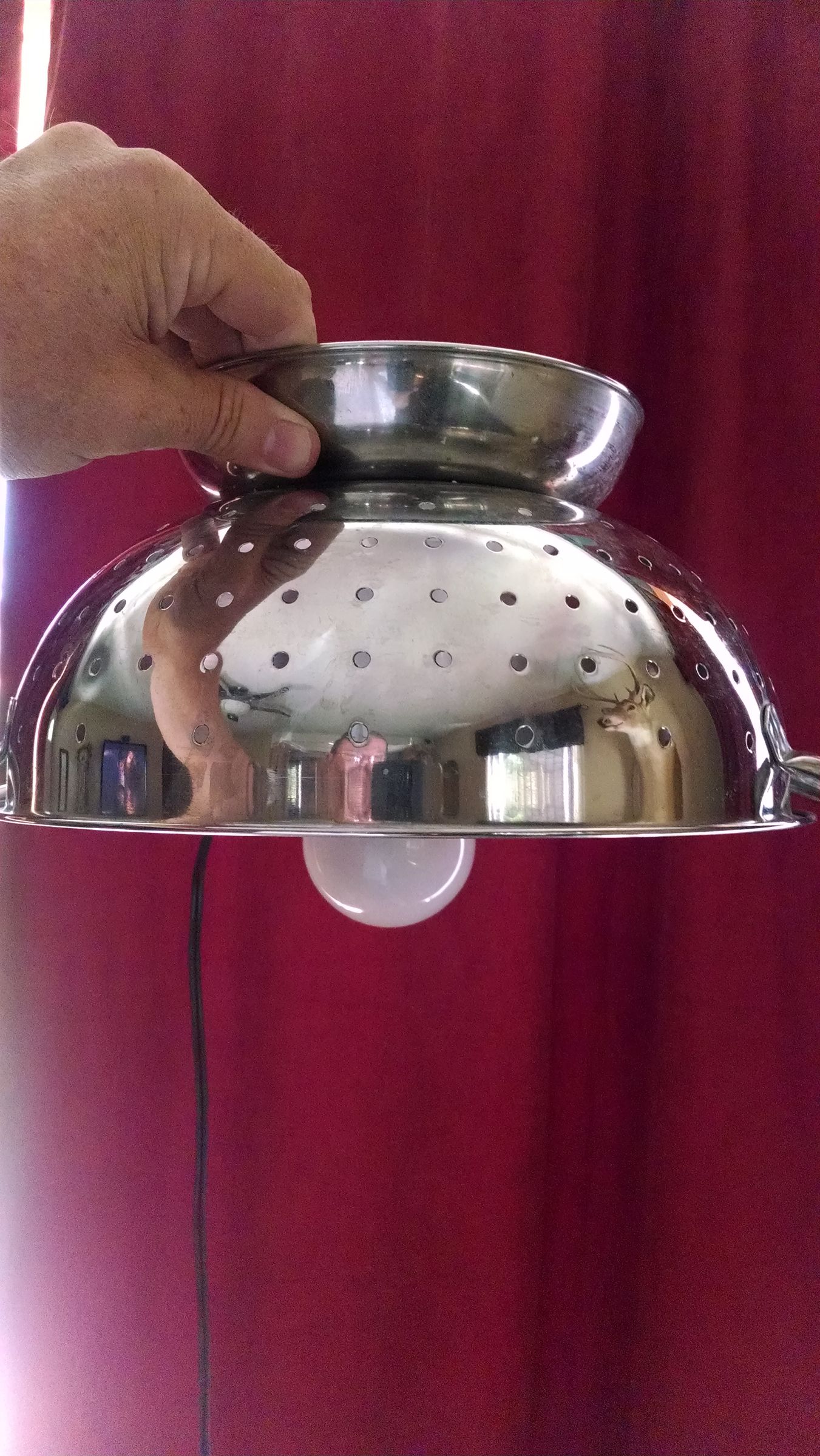 Re-purposing Scrap to Make a Lamp