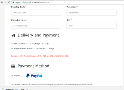 ​Delivery and Payment