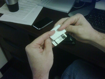 Credit Card IPhone / Ipod Stand