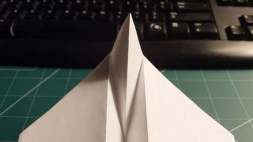 Step 7 Fold the Winglets, Secondary Wings  and a Tail