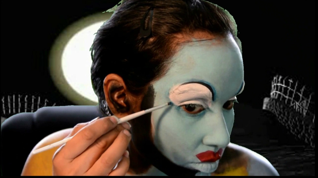 Sally Nightmare Before Christmas Eye Makeup