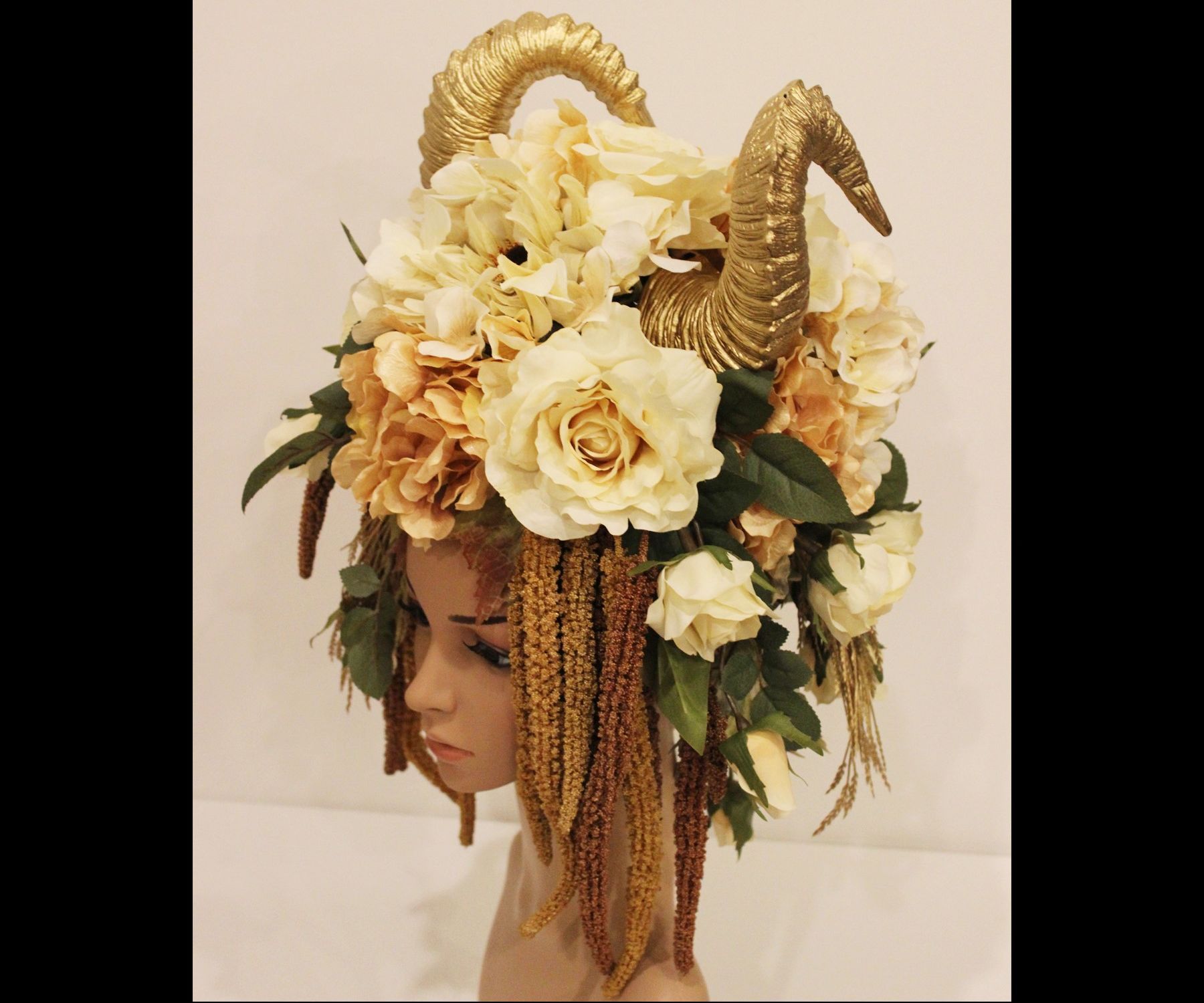 Golden Goddess Horned Headdress : 15 Steps (with Pictures) - Instructables