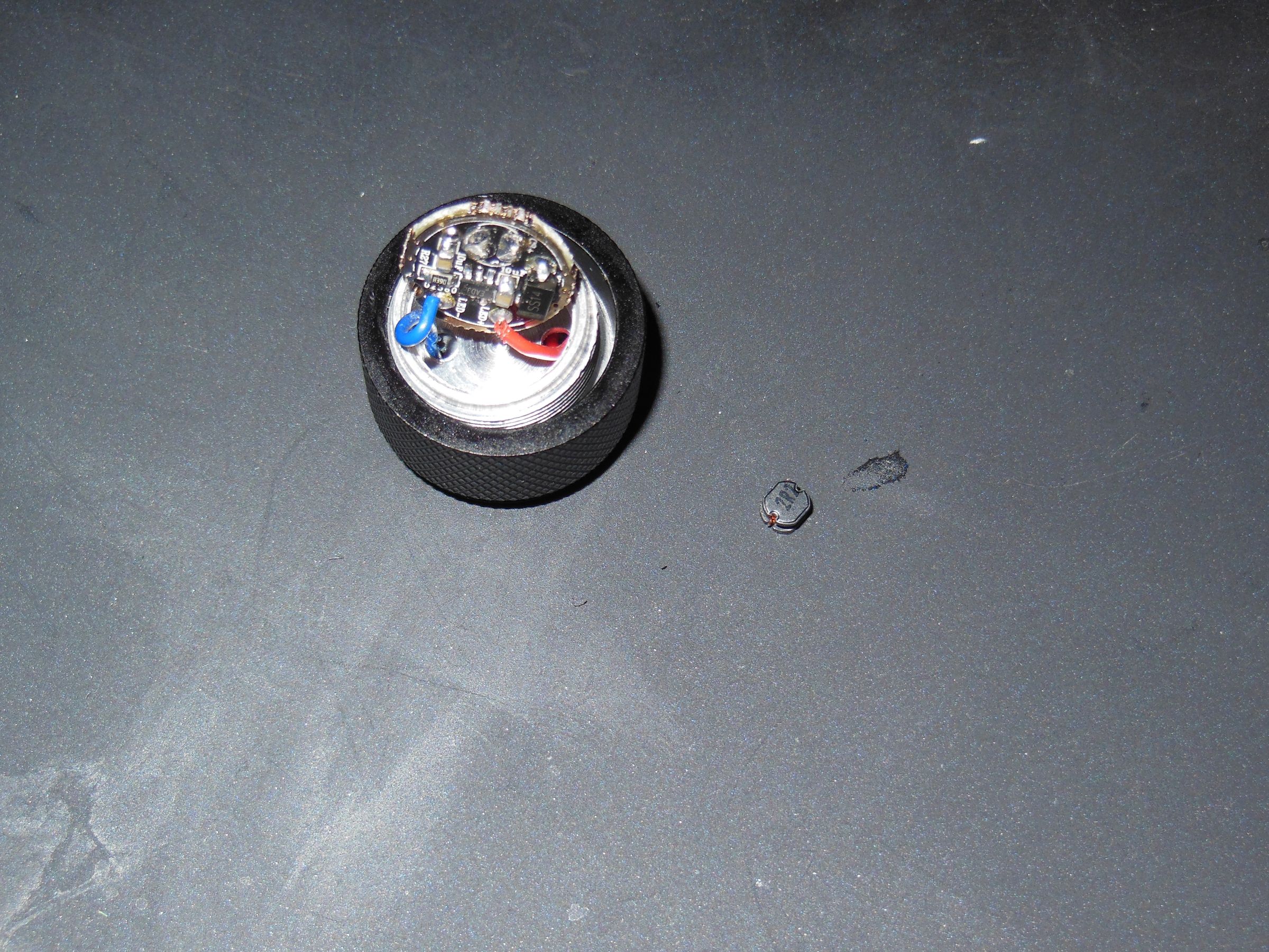 Make a Replacement Inductor Coil Fix a Cree LED UltraOK ZS-2 Flashlight ...