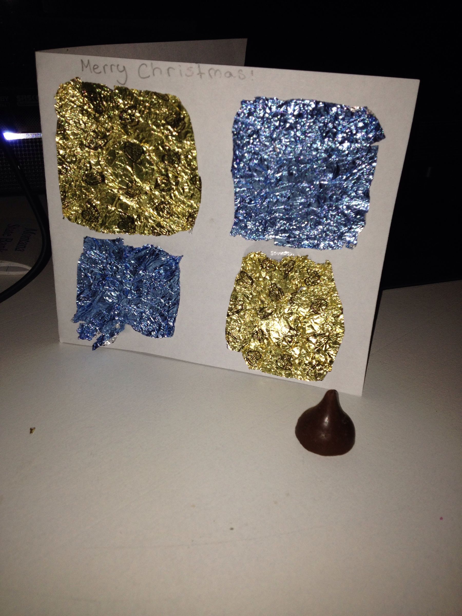 Hershey Kiss Wrapper Cards