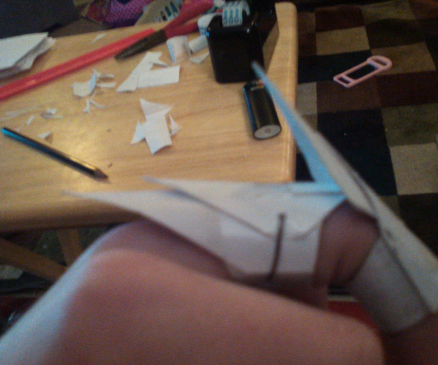 Full Finger Paper Ring