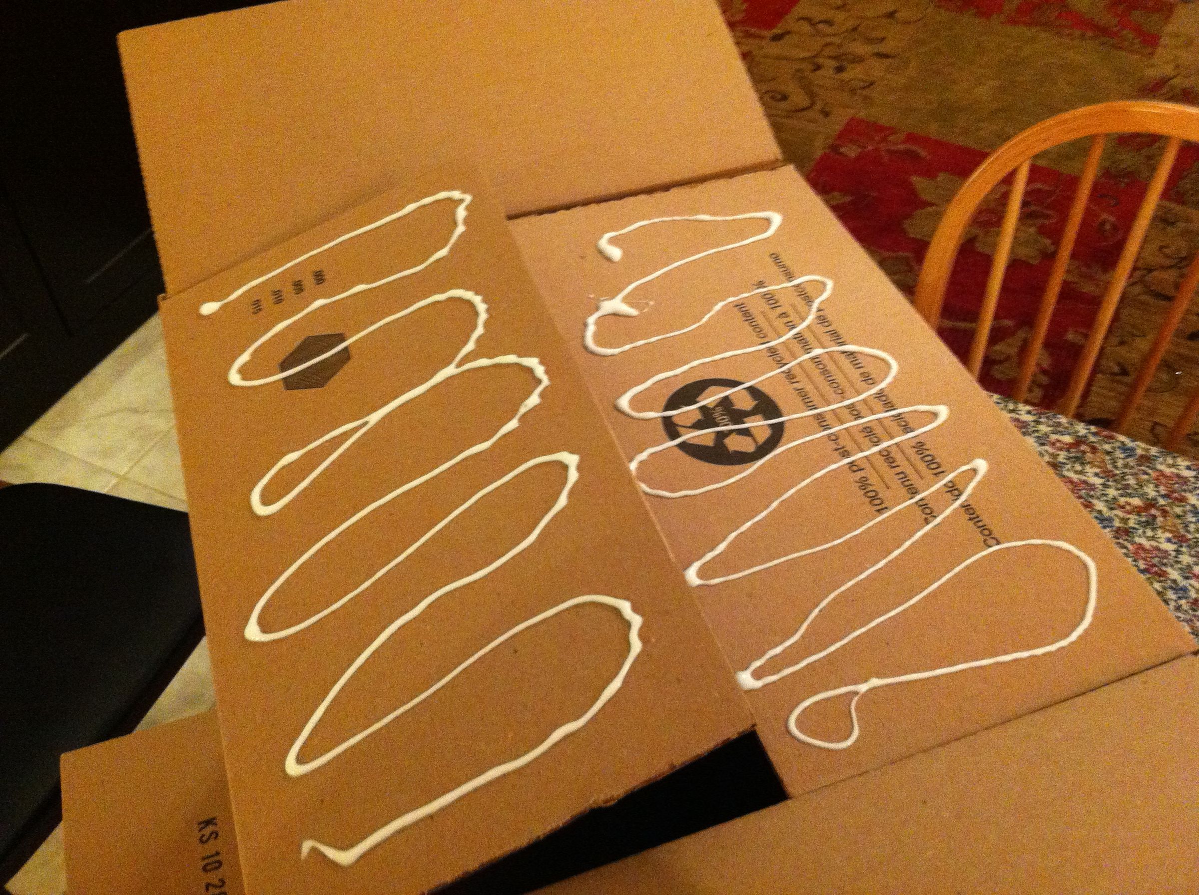 Cardboard Storage Cube Ottoman 5 Steps (with Pictures) Instructables