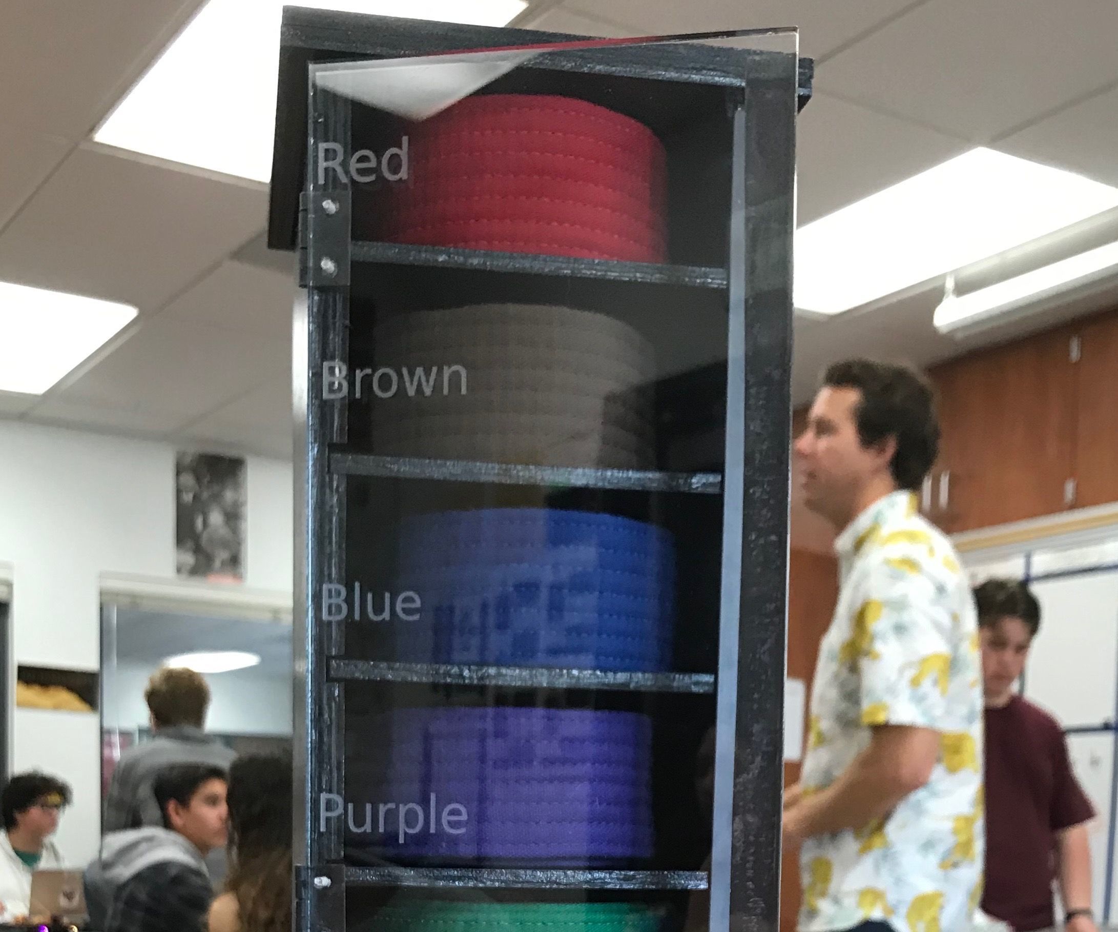 Martial Art Belt Rack