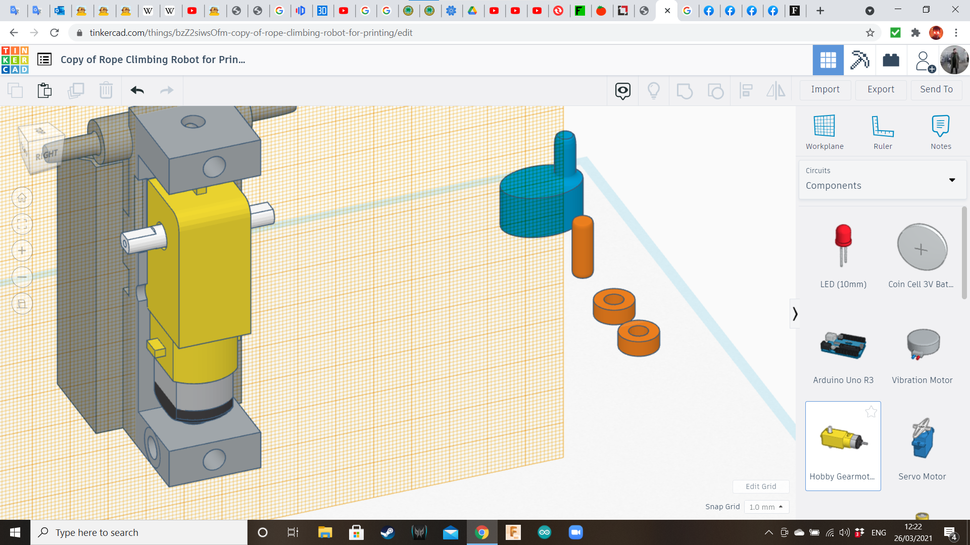 Tinkercad Robotics for School Basketball Machine! 16 Steps (with