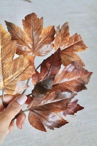 Layer Bigger Pieces on Your Pumpkin Wreath