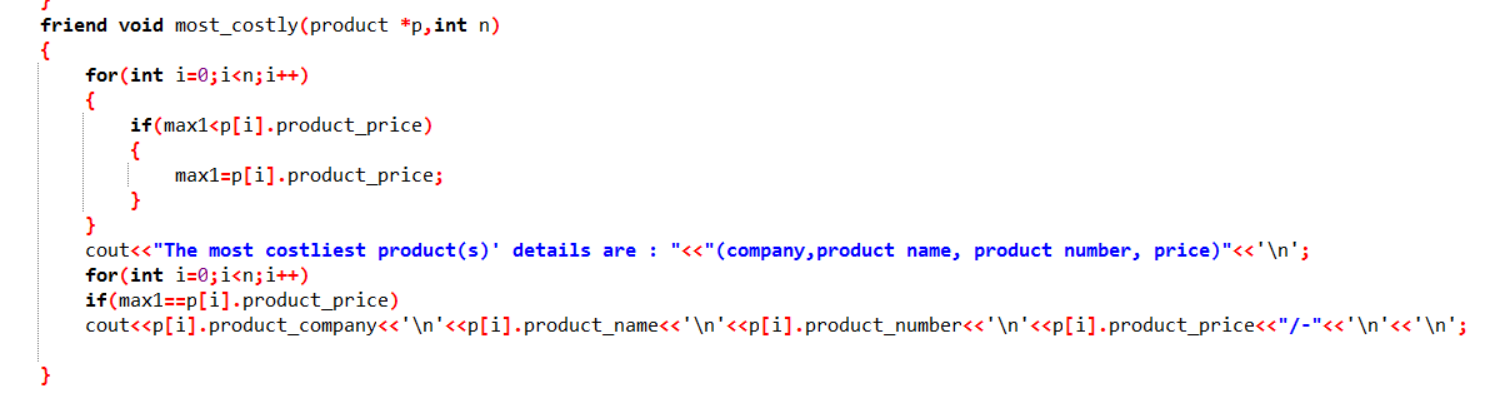 Product Catalogue Analyser (C++ Coding) : 8 Steps - Instructables