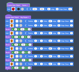 Big Dipper and Little Dipper