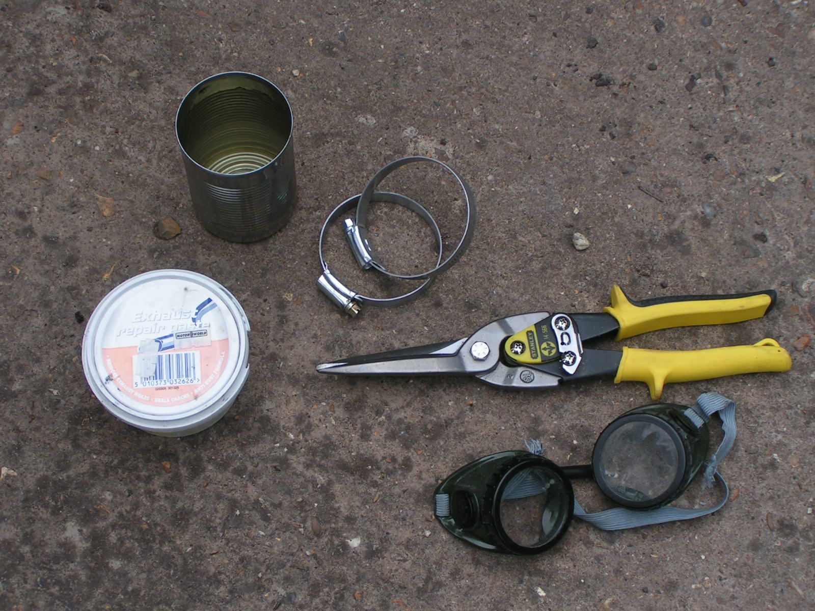 How to Fix Your Car Exhaust, Without Welding or Power Tools. 5 Steps