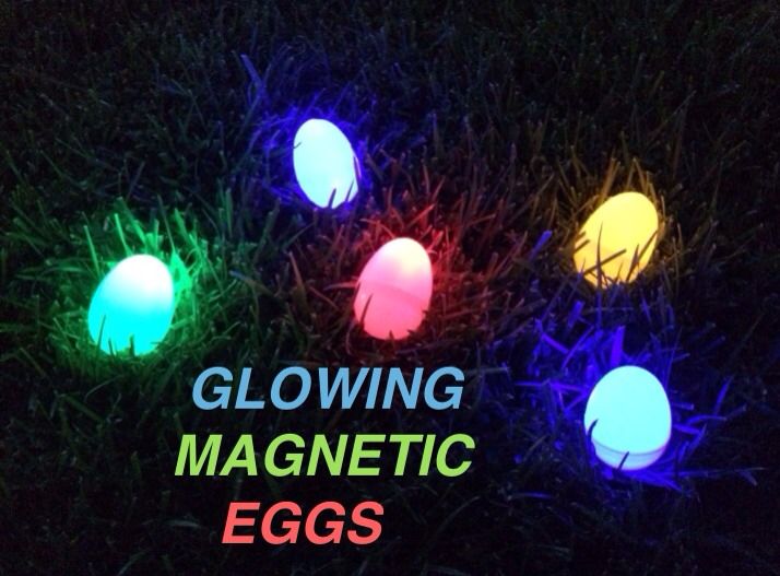 Glowing Magnetic Eggs
