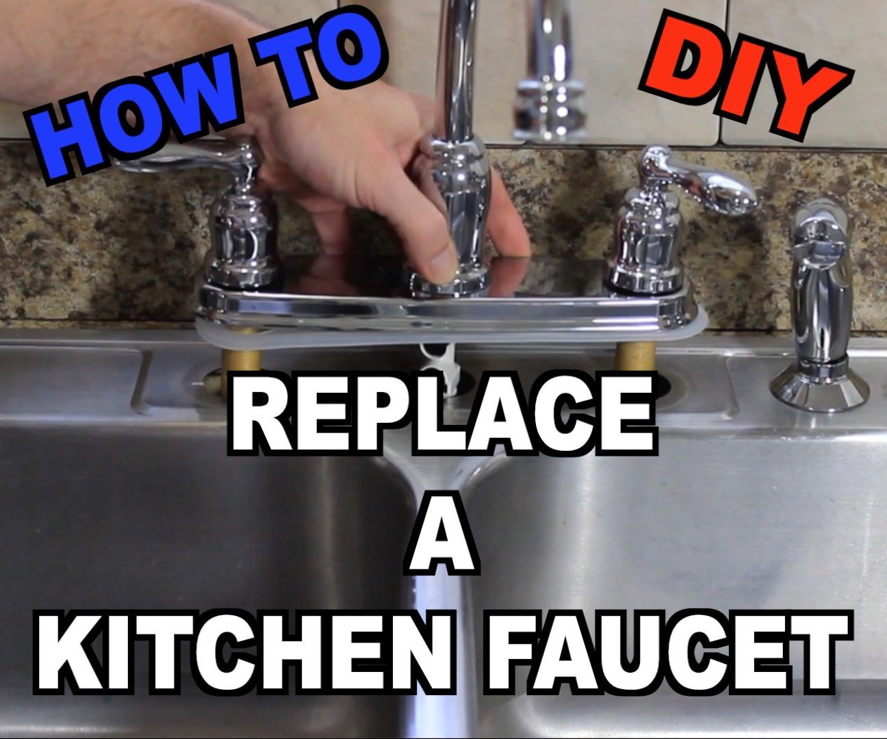 How To Replace a Kitchen Sink Faucet