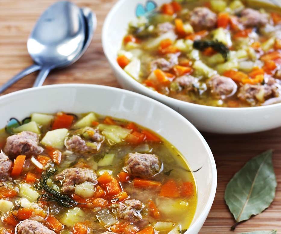 Estonian Meatball Soup