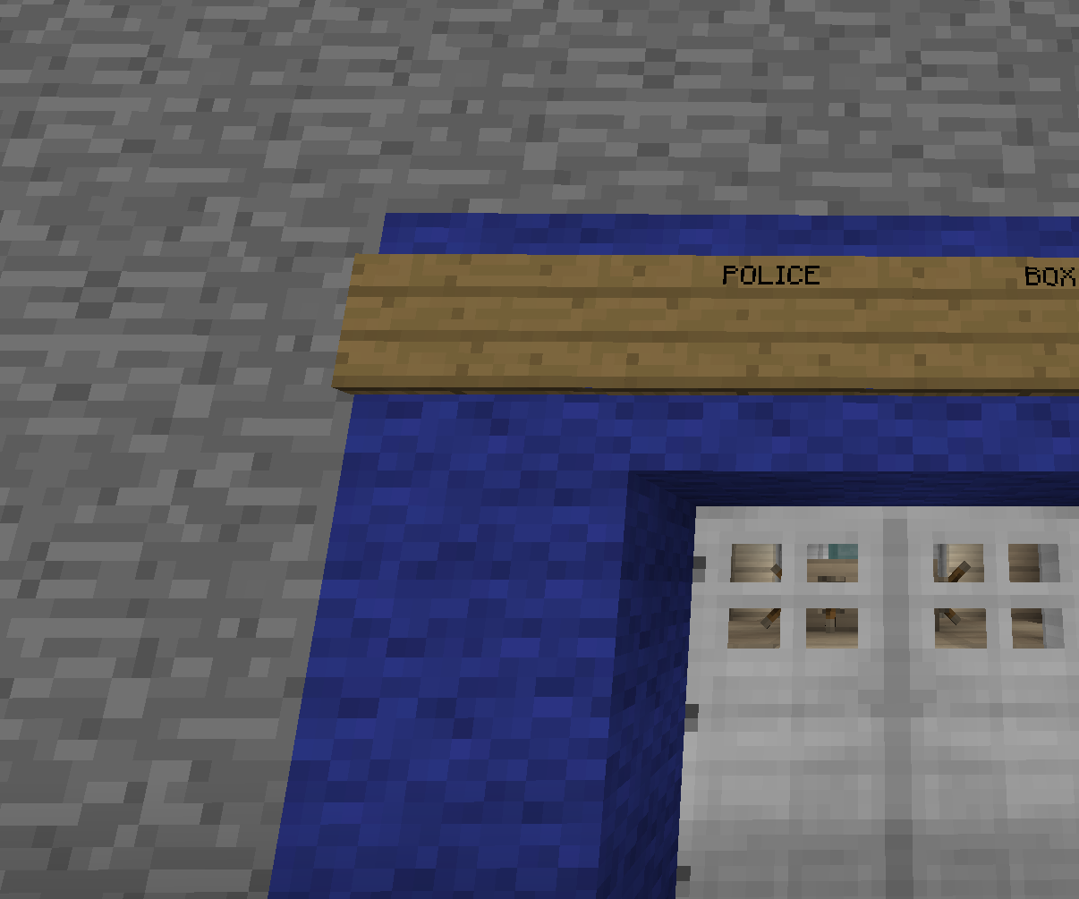 Minecraft Tardis Console