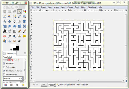 Using Gimp