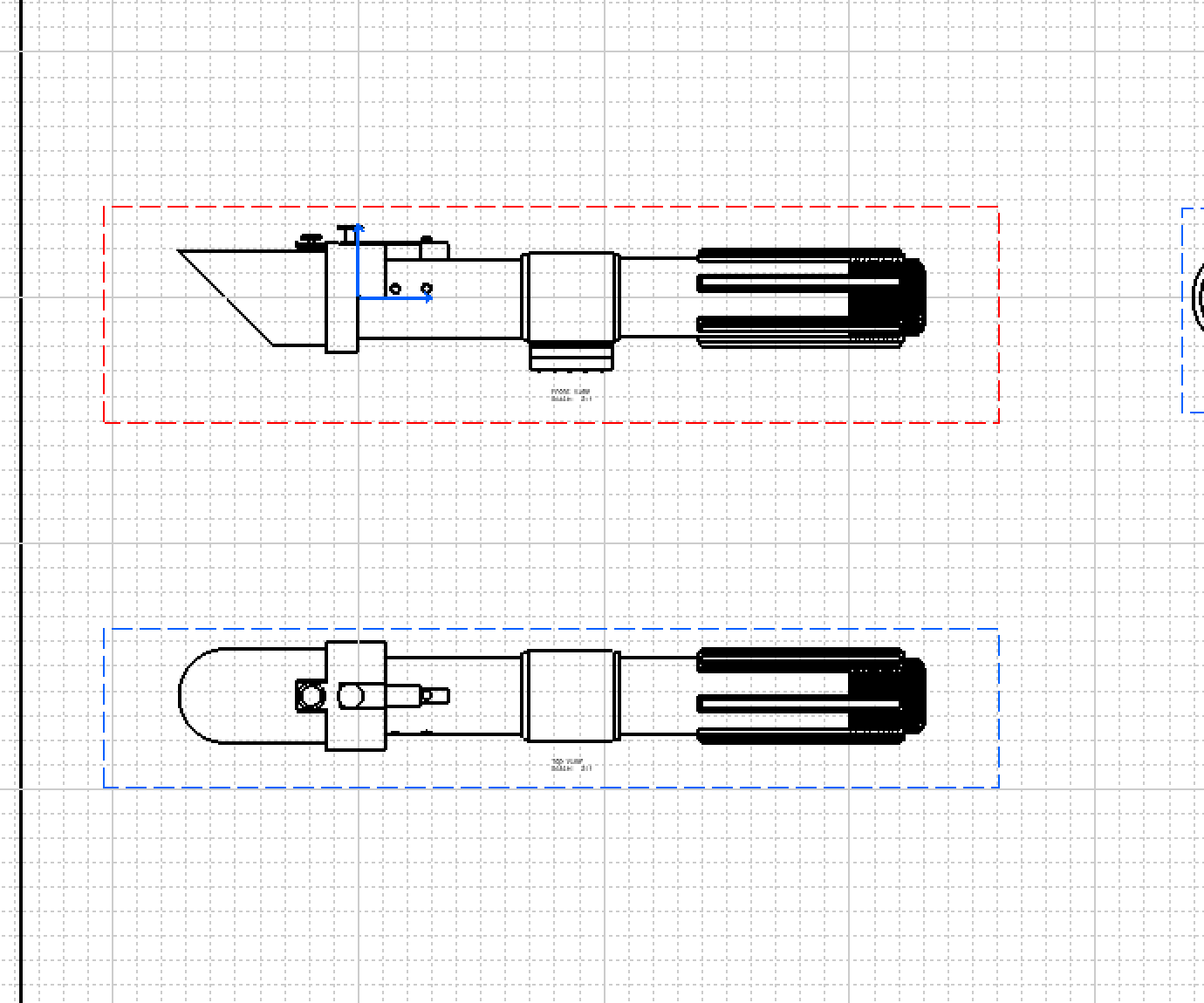 CATIA V5 Lightsaber Technical Drawing