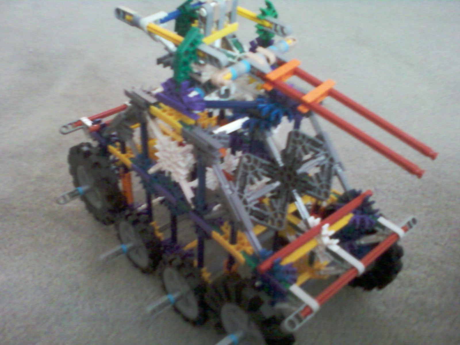 Knex Mobile Anti-Air Tank