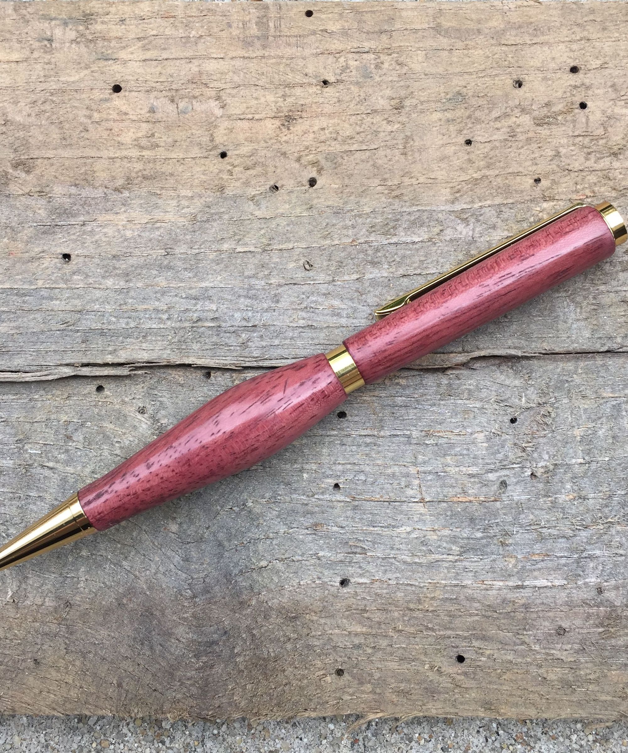 Purpleheart Pen: Turning Your First Pen