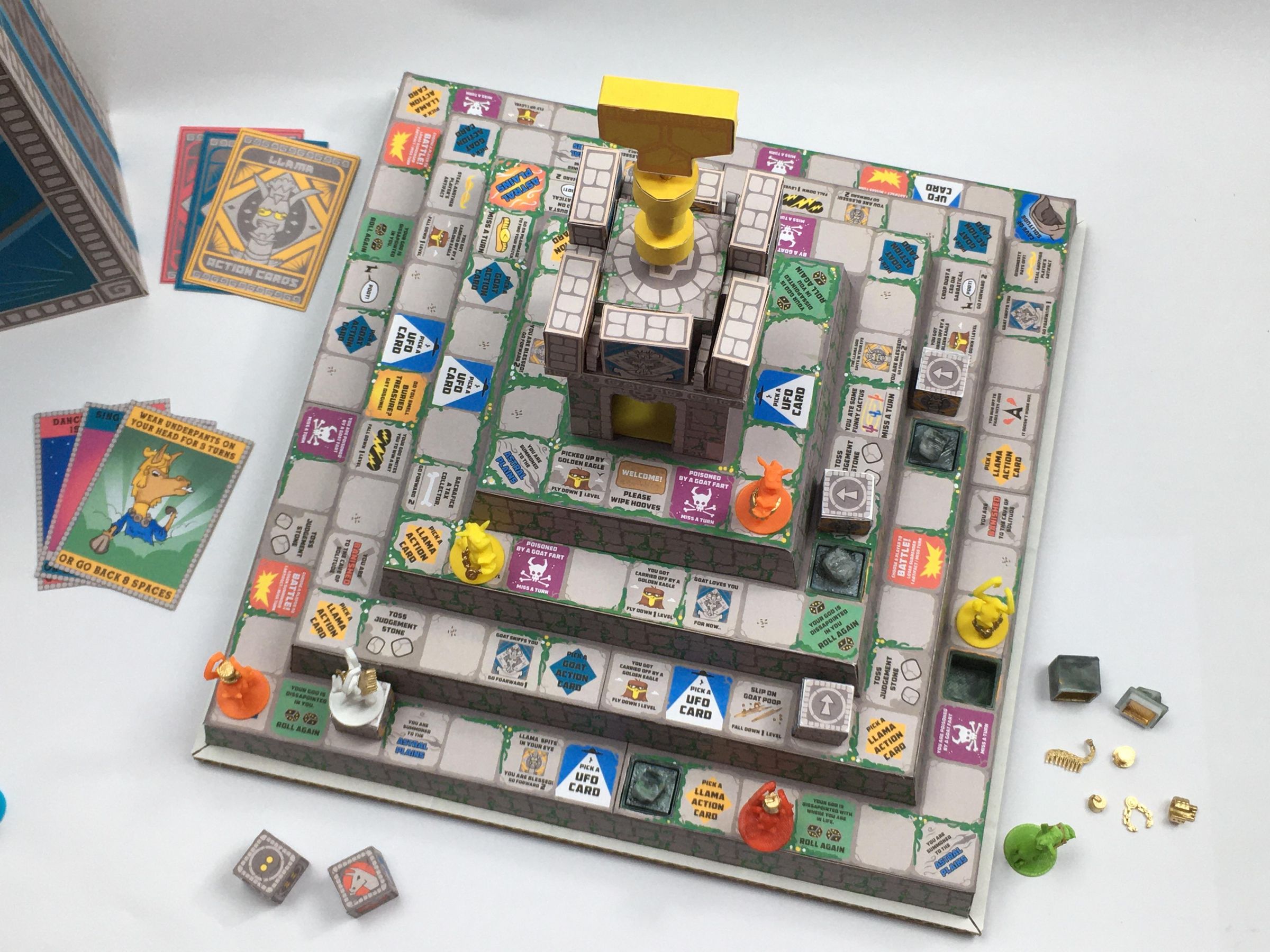 Goats Vs Llamas - a Crazy Monumental 3D Board Game With 3D Printing : 66  Steps (with Pictures) - Instructables