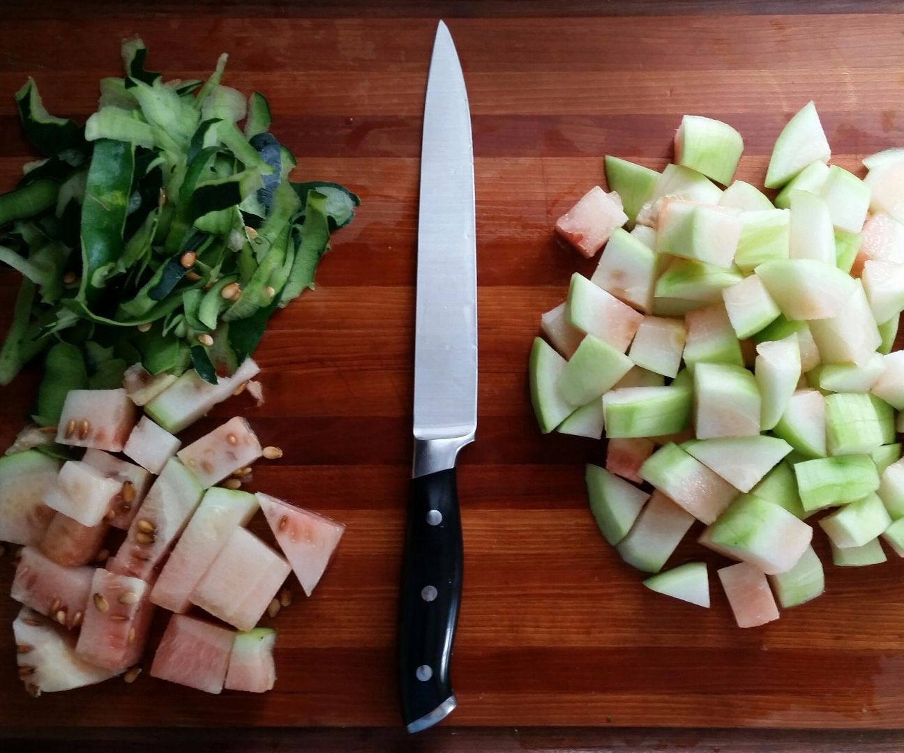 Asian Pickled Watermelon Rinds