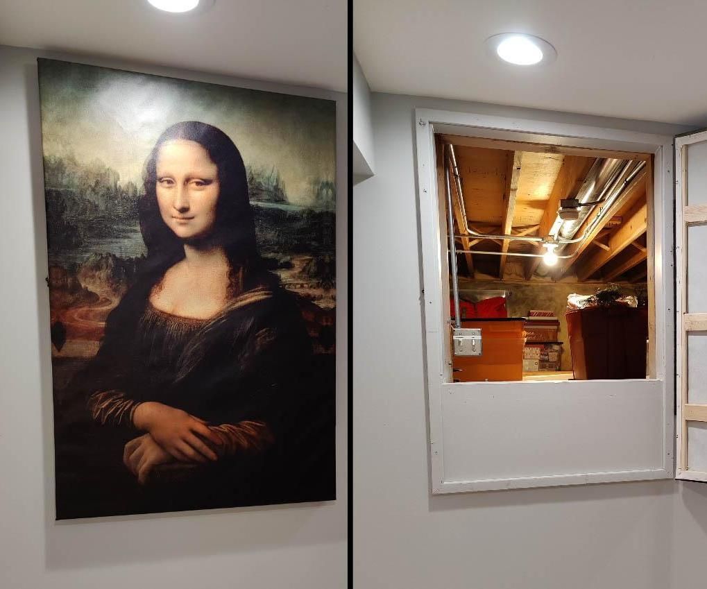 Making a Secret Painting Door