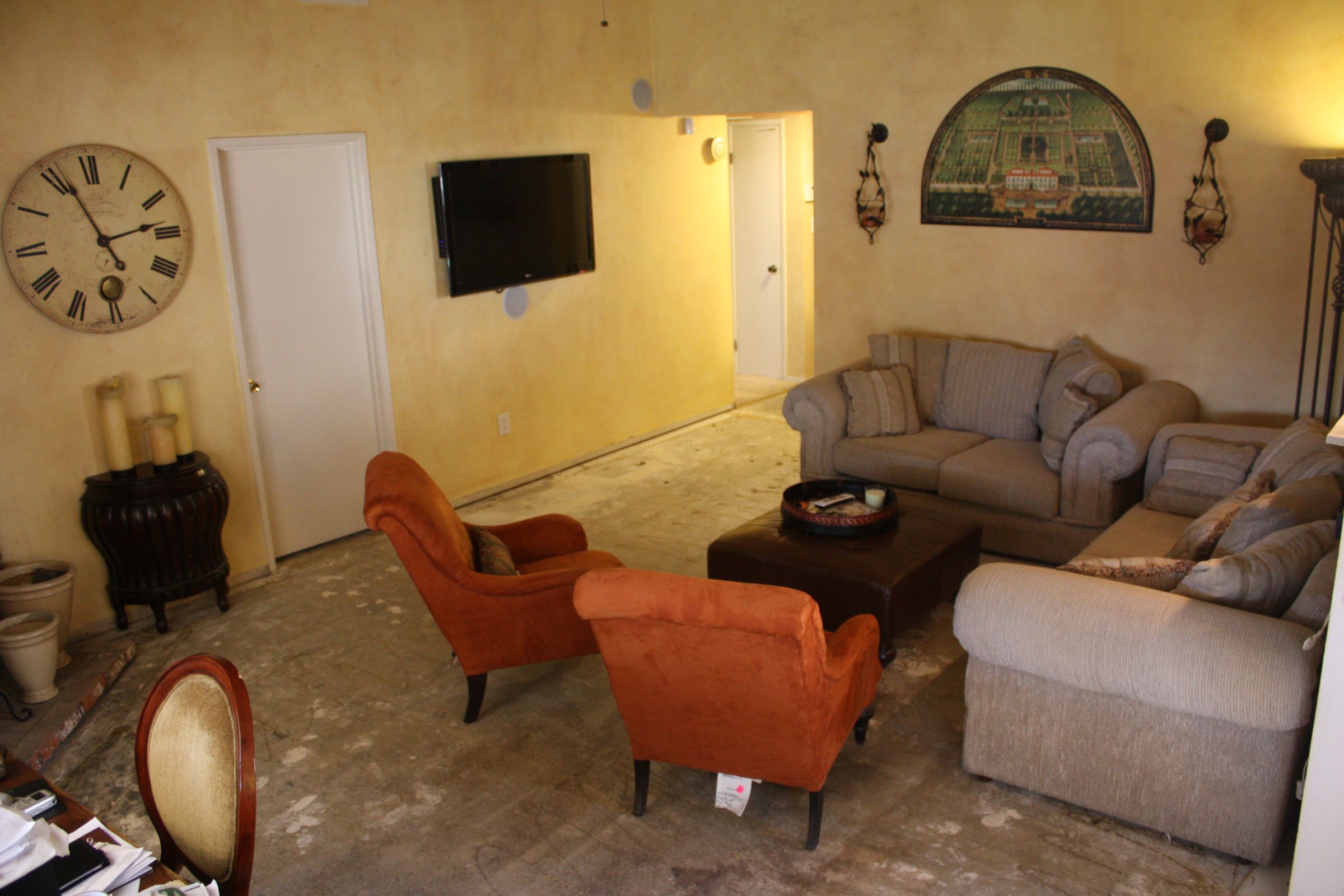 Storage & New Floor