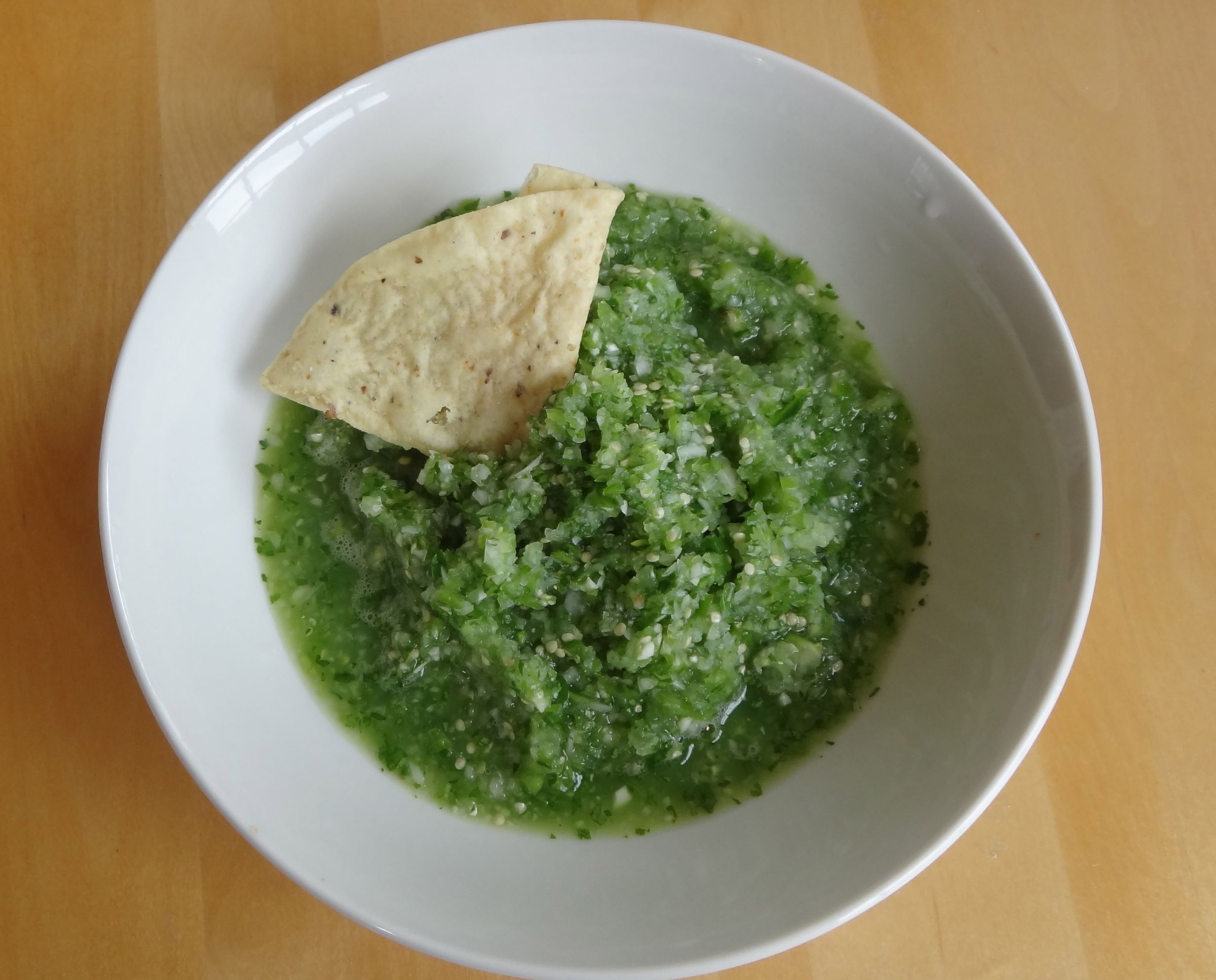 Raw Salsa Verde