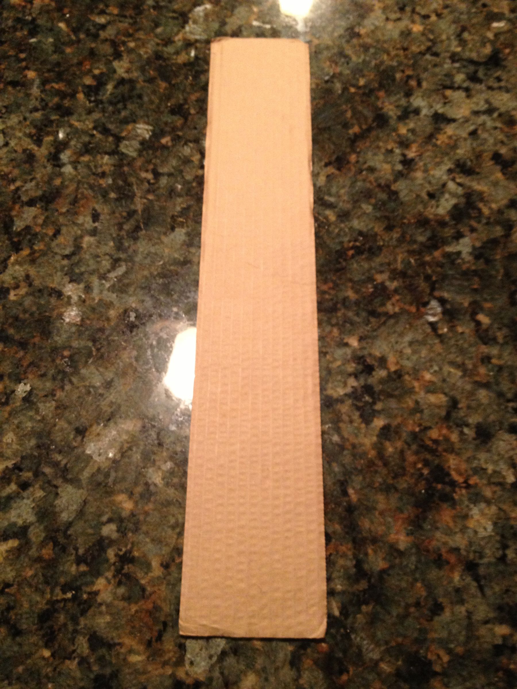 Spinning Cardboard Boomerang