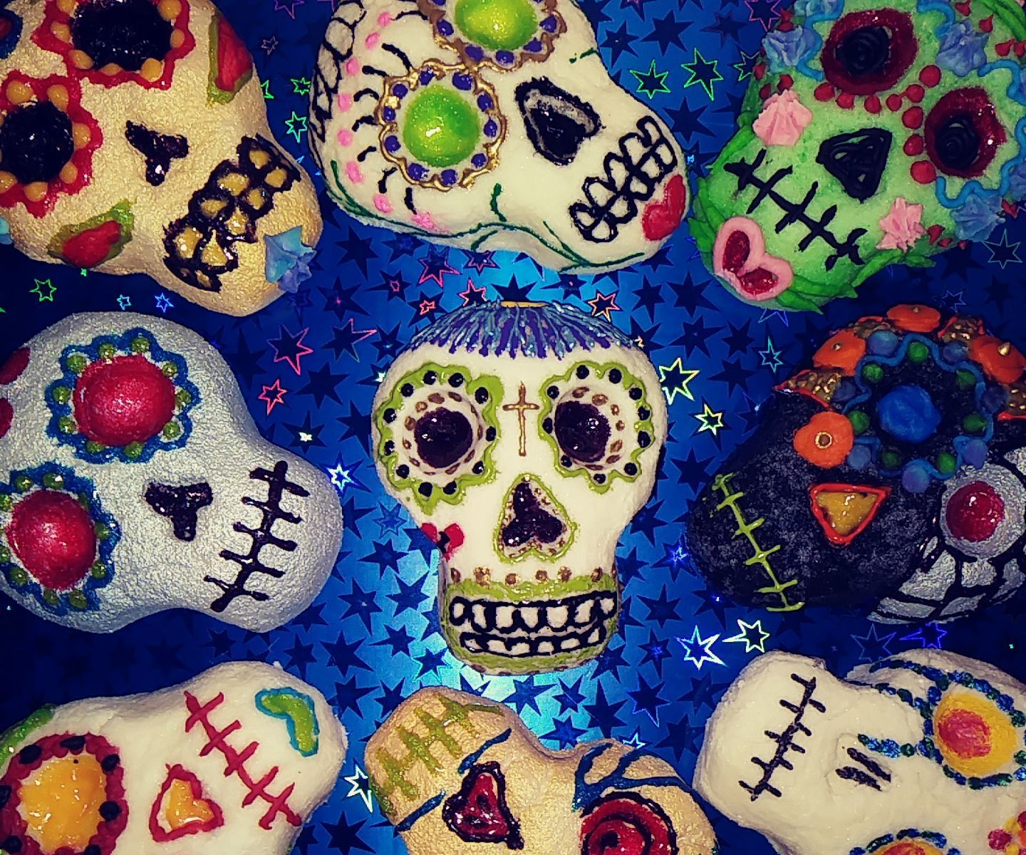 Dia De Los Muertos Sugar Skulls